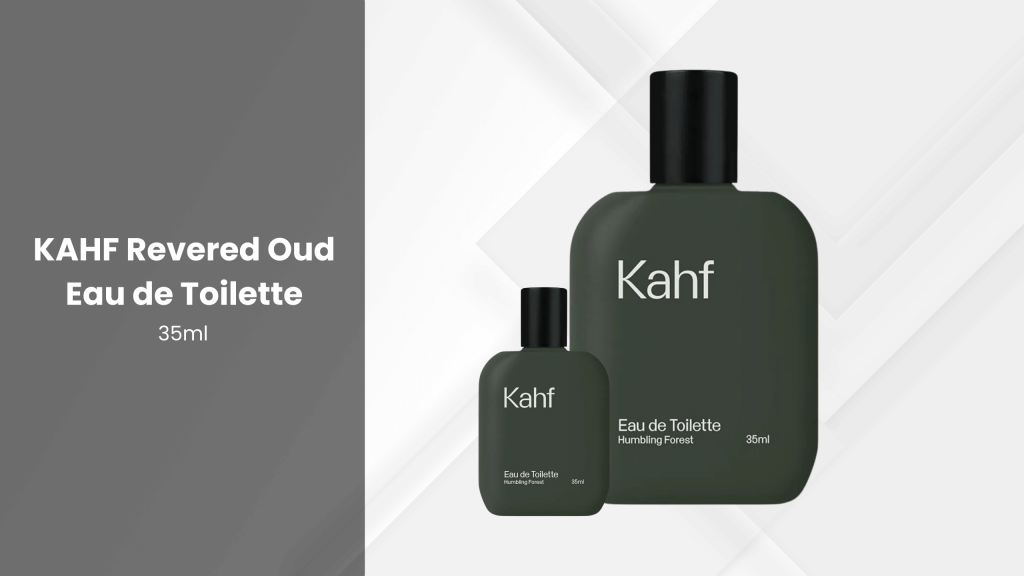Review KAHF Parfum Pria cowok Revered Oud Eau de Toilette 35 ml humbling forest waterfall brotherhood